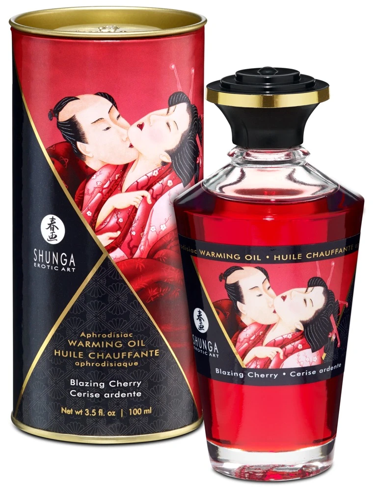 Shunga Blazing Cherry Oil100ml