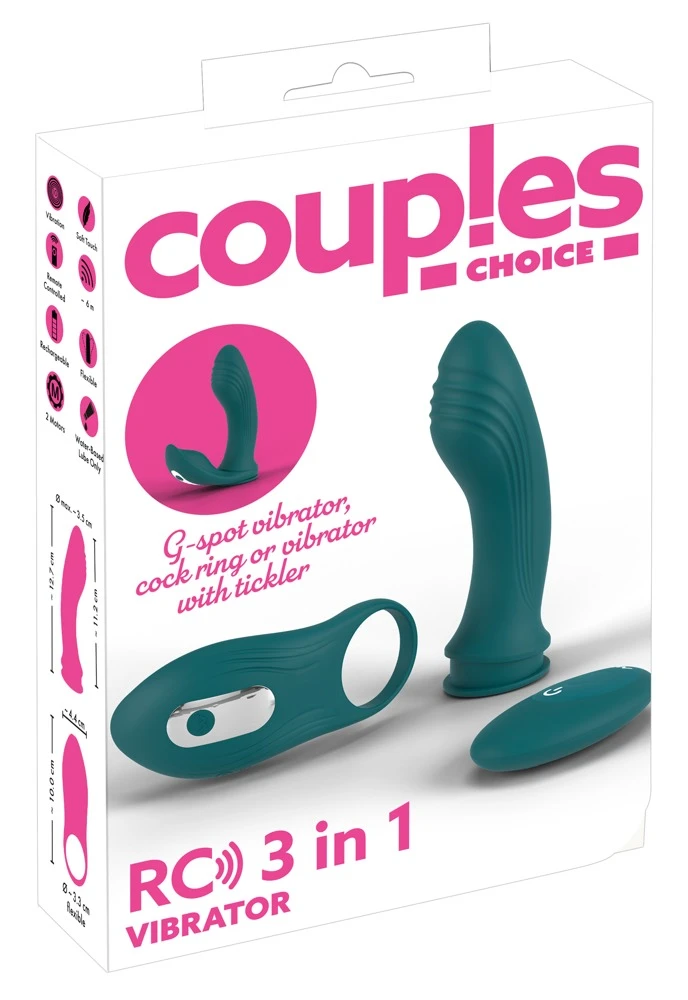 Couples Choice RC  3in1 Vibrat