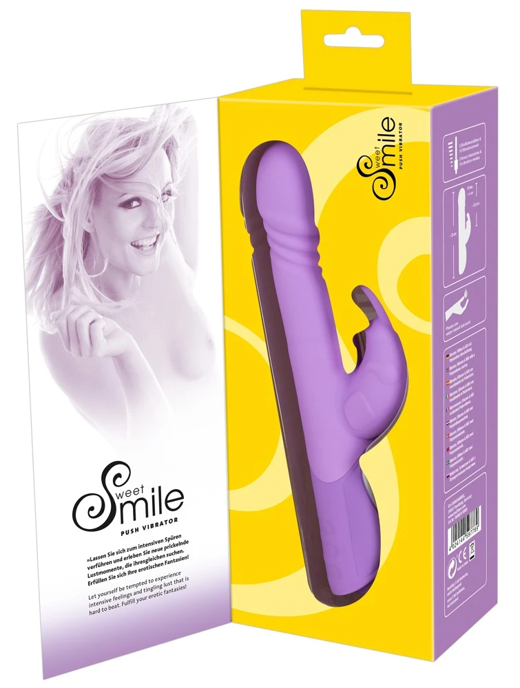 Sweet Smile Push Vibrator