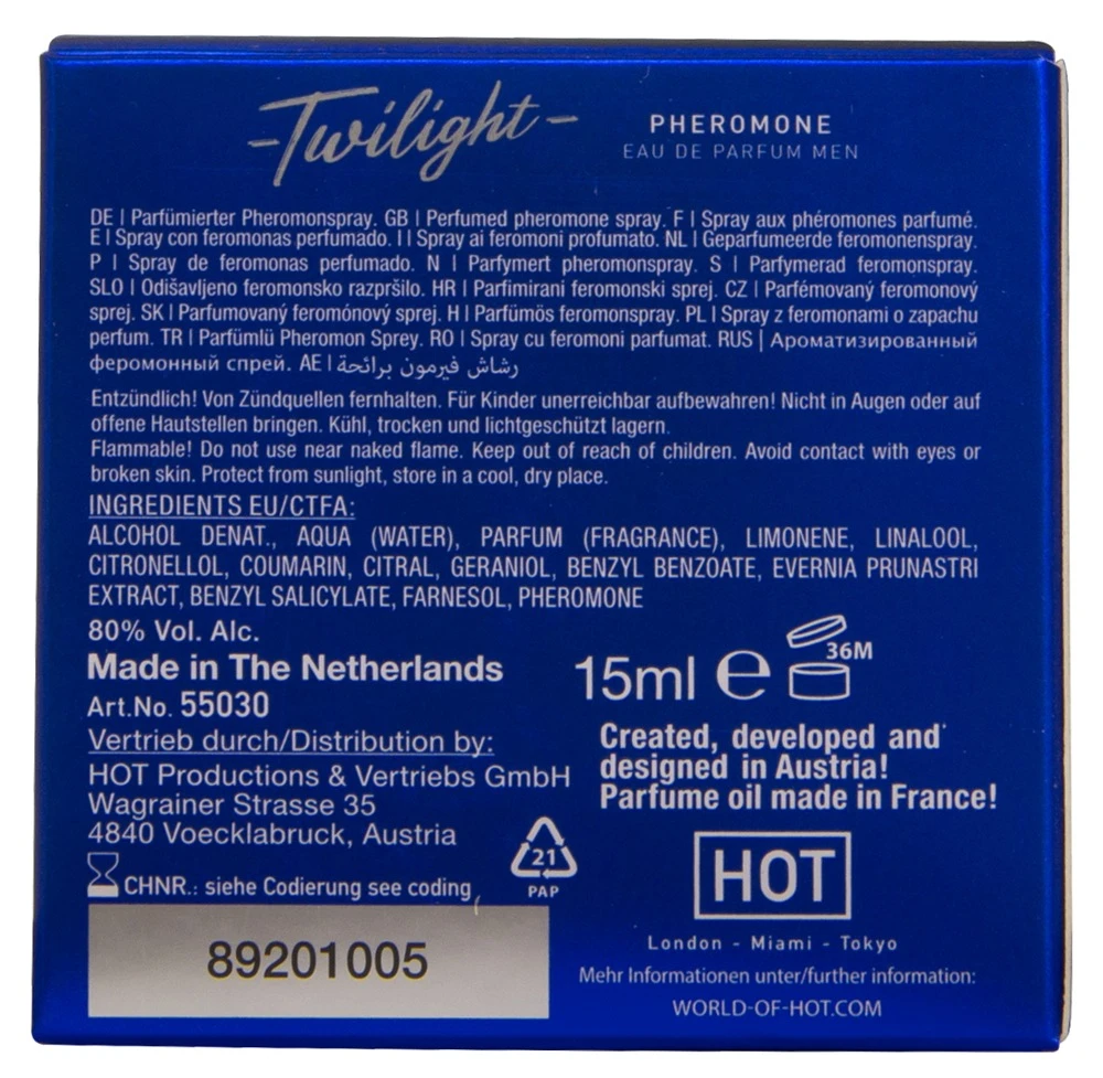 HOT Twilight Pheromon men 15ml